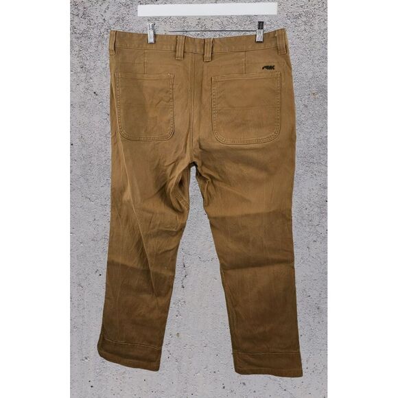 Mountain Khakis Pants Size 36 Tan Mountain Pant Hiking Trail Camping Chore Work - Picture 3 of 14